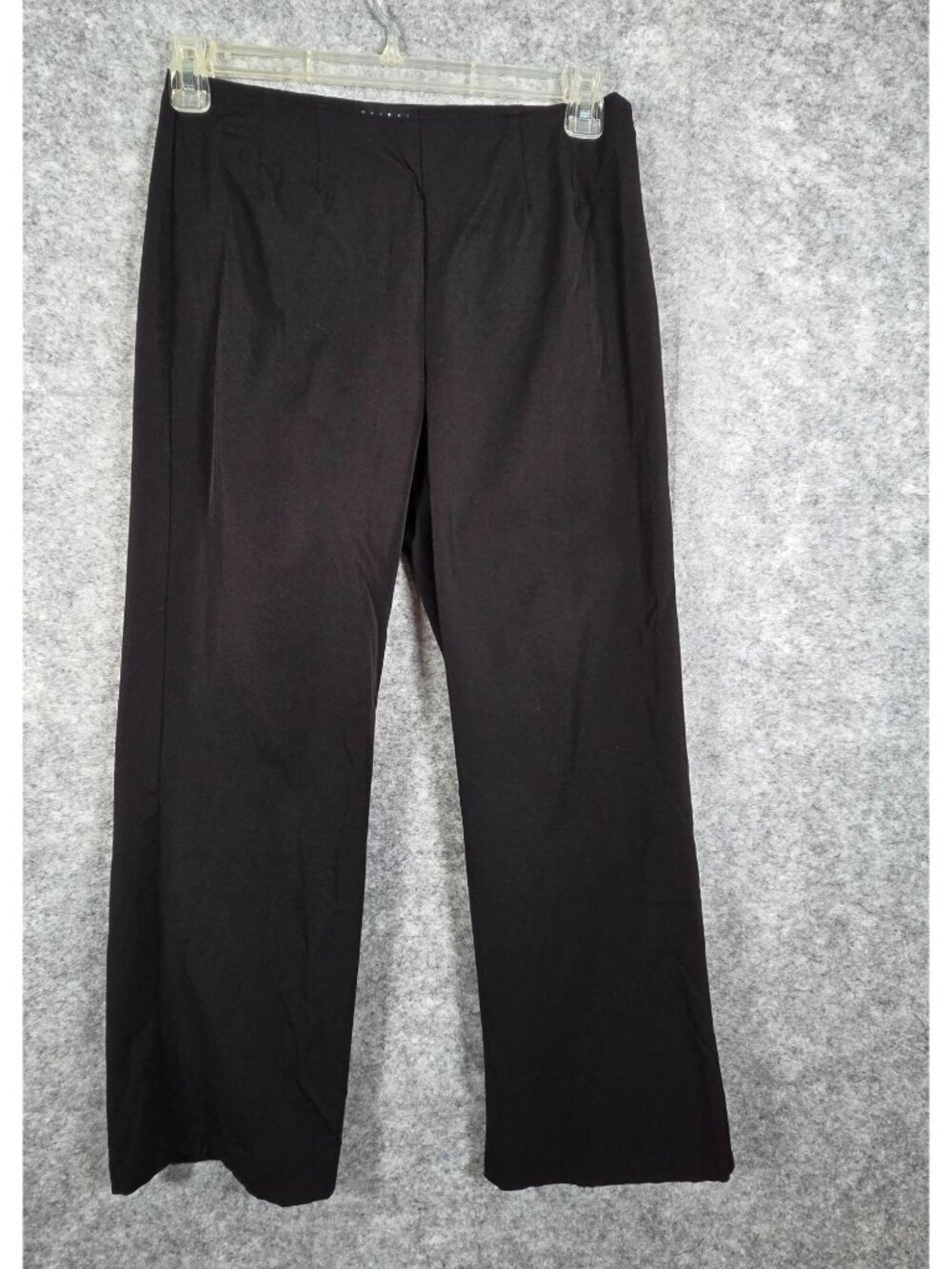 Tribal Women’s Black Dress Pants Size 6 Flat Front Ankle Length Office Trouser